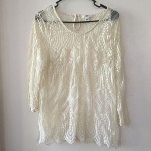 CATO lace shirt